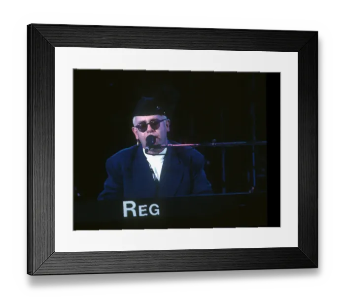 Framed Print : Elton At The Hollywood Bowl Framed Print : Elton At The Hollywood Bowl