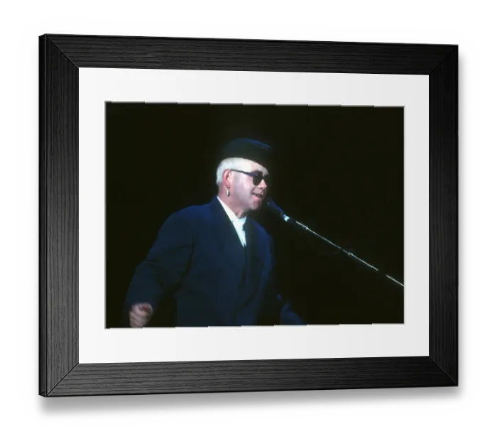 Framed Print : Elton At The Hollywood Bowl Framed Print : Elton At The Hollywood Bowl