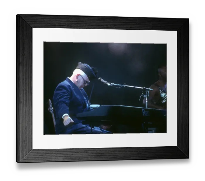 Framed Print : Elton At The Hollywood Bowl Framed Print : Elton At The Hollywood Bowl