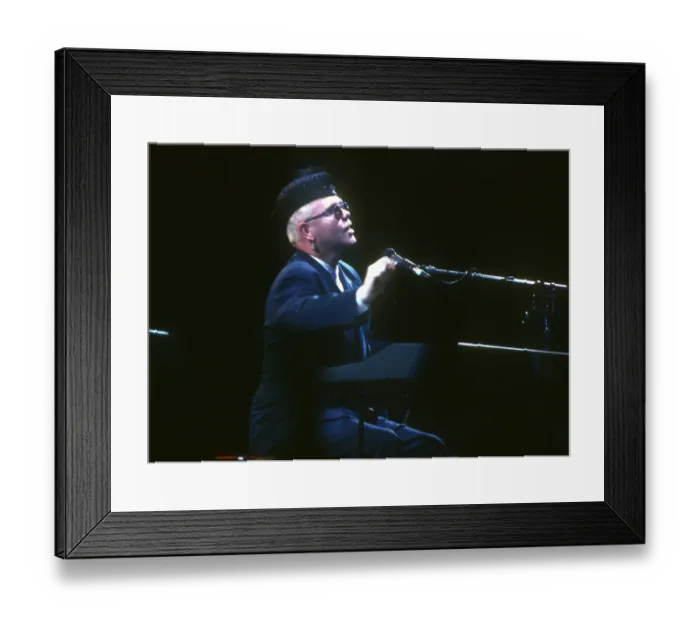 Framed Print : Elton At The Hollywood Bowl Framed Print : Elton At The Hollywood Bowl