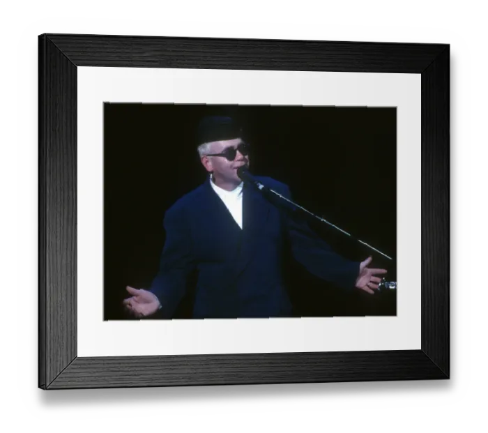 Framed Print : Elton At The Hollywood Bowl Framed Print : Elton At The Hollywood Bowl