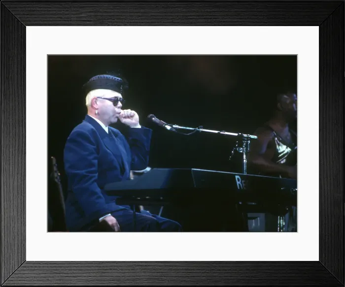 Framed Print : Elton At The Hollywood Bowl Framed Print : Elton At The Hollywood Bowl