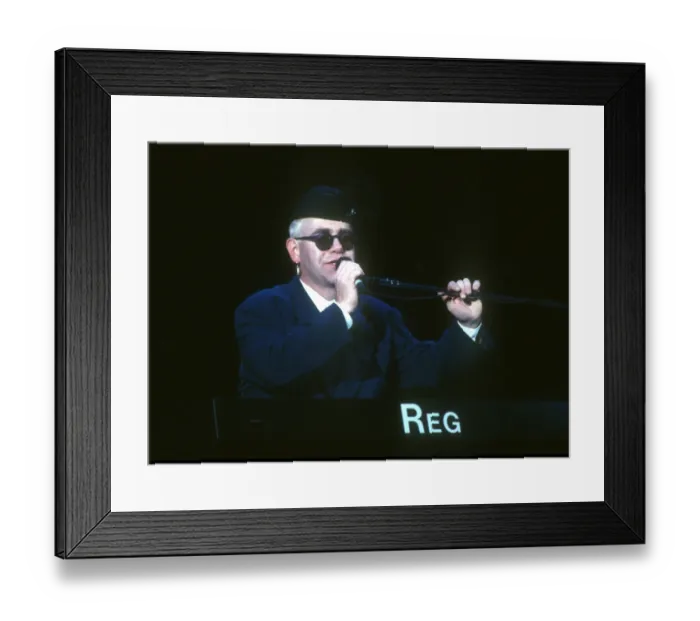 Framed Print : Elton At The Hollywood Bowl Framed Print : Elton At The Hollywood Bowl