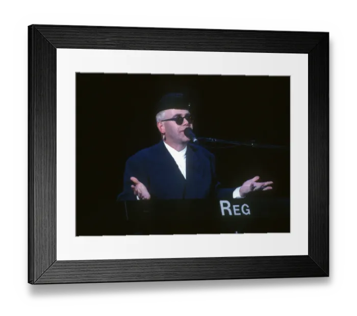 Framed Print : Elton At The Hollywood Bowl Framed Print : Elton At The Hollywood Bowl