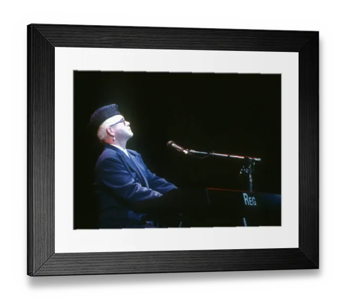 Framed Print : Elton At The Hollywood Bowl Framed Print : Elton At The Hollywood Bowl