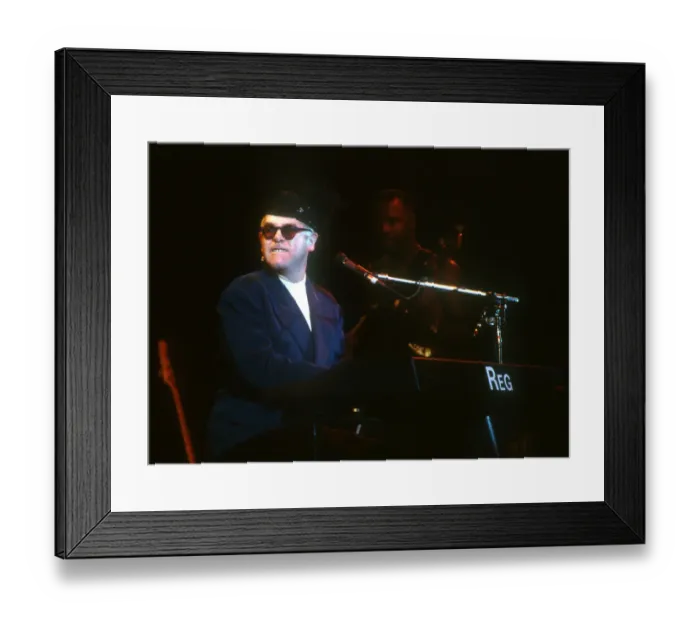 Framed Print : Elton At The Hollywood Bowl Framed Print : Elton At The Hollywood Bowl