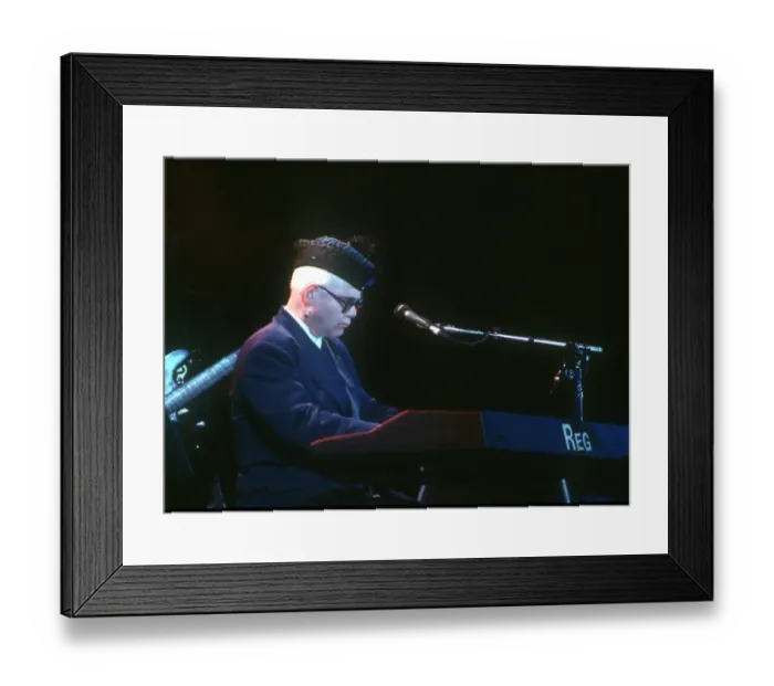 Framed Print : Elton At The Hollywood Bowl Framed Print : Elton At The Hollywood Bowl
