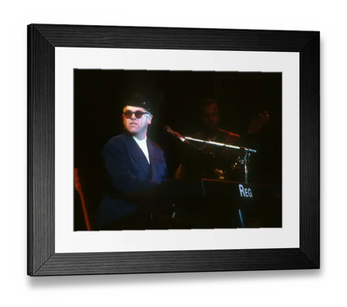 Framed Print : Elton At The Hollywood Bowl Framed Print : Elton At The Hollywood Bowl