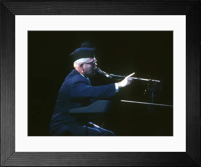 Framed Print : Elton At The Hollywood Bowl Framed Print : Elton At The Hollywood Bowl
