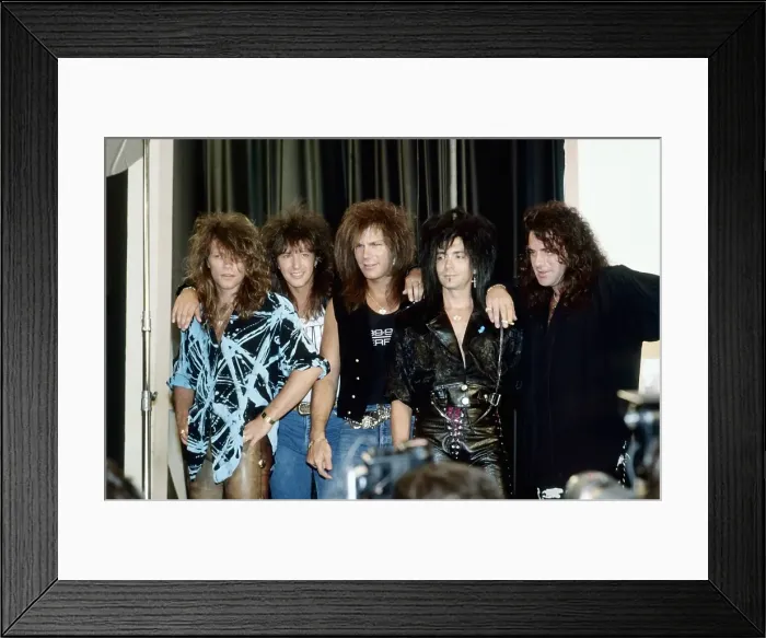 Framed Print : Bon Jovi Release Party Framed Print : Bon Jovi Release Party