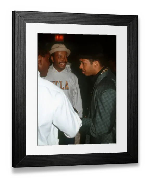 Framed Print : Run DMC Tougher Than Leather Album Release Party Framed Print : Run DMC Tougher Than Leather Album Release Party