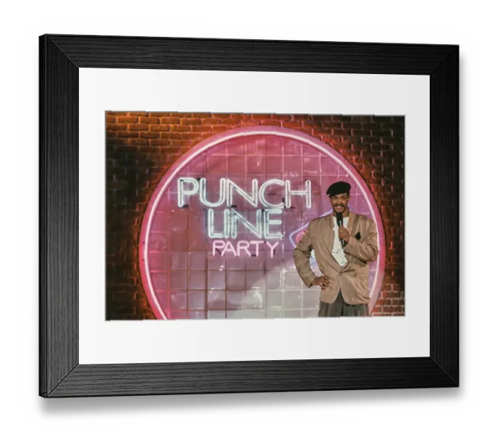 Framed Print : Punch Line Party For HBO's Comic Relief 87 Framed Print : Punch Line Party For HBO's Comic Relief 87