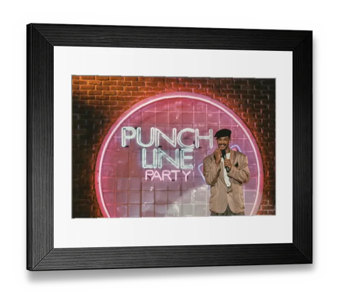 Framed Print : Punch Line Party For HBO's Comic Relief 87 Framed Print : Punch Line Party For HBO's Comic Relief 87
