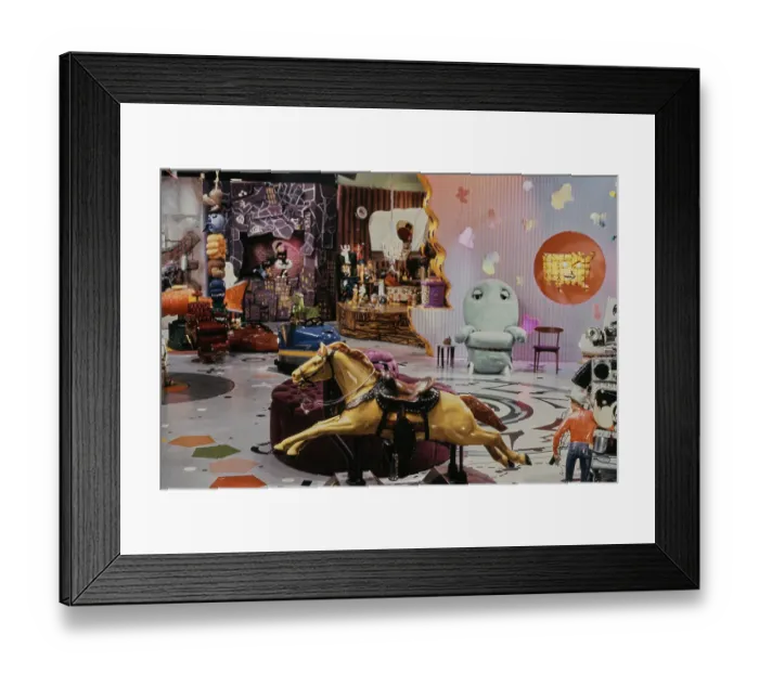 Framed Print : Pee-Wee's Playhouse