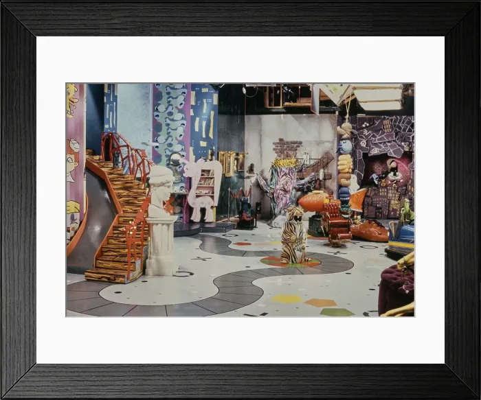 Framed Print : Pee-Wee's Playhouse Framed Print : Pee-Wee's Playhouse