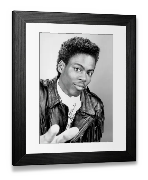 Framed Print : Chris Rock Portrait Session Framed Print : Chris Rock Portrait Session