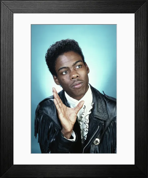 Framed Print : Chris Rock Portrait Session Framed Print : Chris Rock Portrait Session
