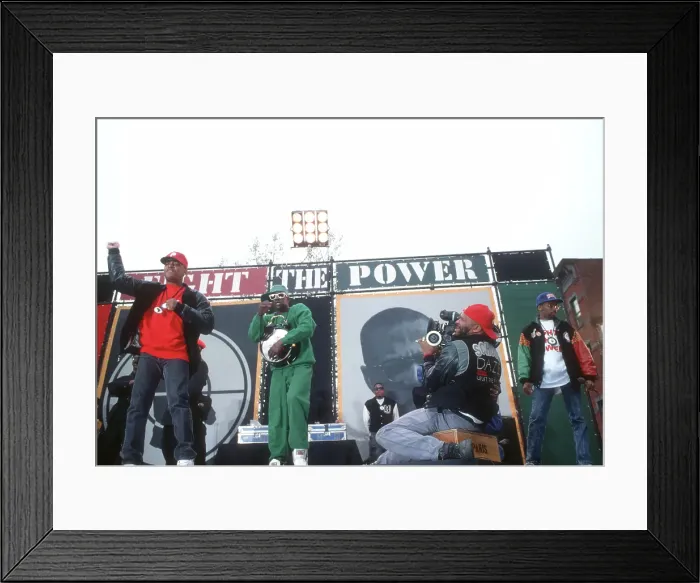 Framed Print : Fight The Power Video Shoot Framed Print : Fight The Power Video Shoot