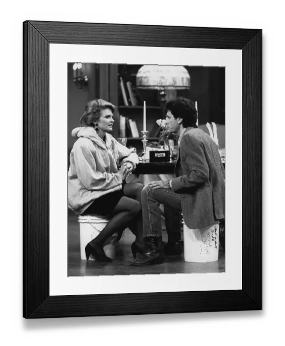 Framed Print : Murphy Brown Stars Candice Bergen & Robin Thomas Framed Print : Murphy Brown Stars Candice Bergen & Robin Thomas
