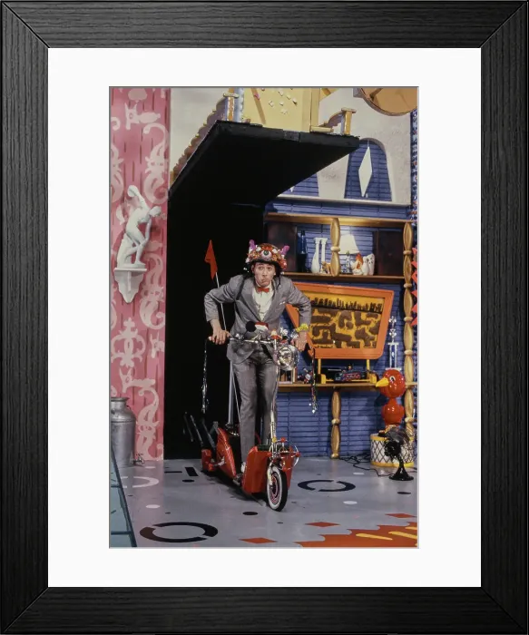 Framed Print : Pee-Wee's Playhouse Framed Print : Pee-Wee's Playhouse