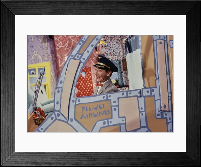 Framed Print : Pee-Wee's Playhouse Framed Print : Pee-Wee's Playhouse