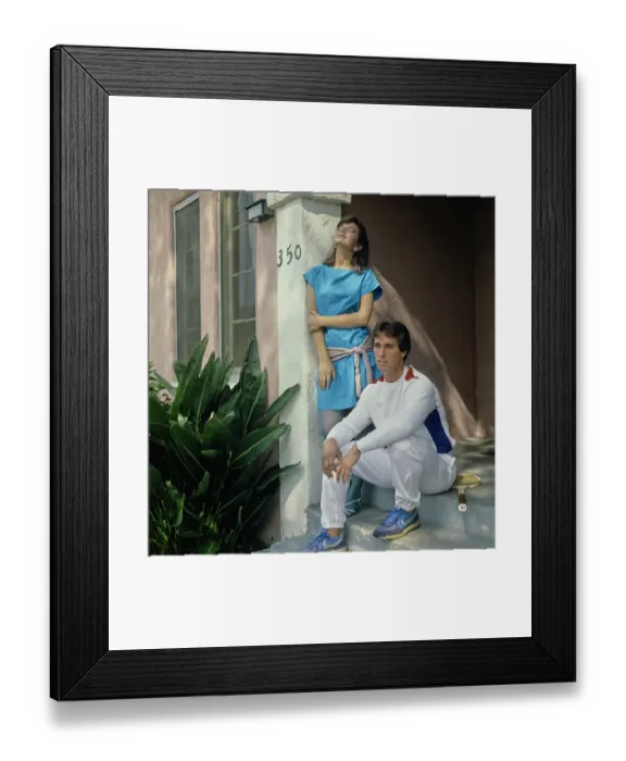 Framed Print : Summer Of 89 Fashion Shoot Framed Print : Summer Of 89 Fashion Shoot