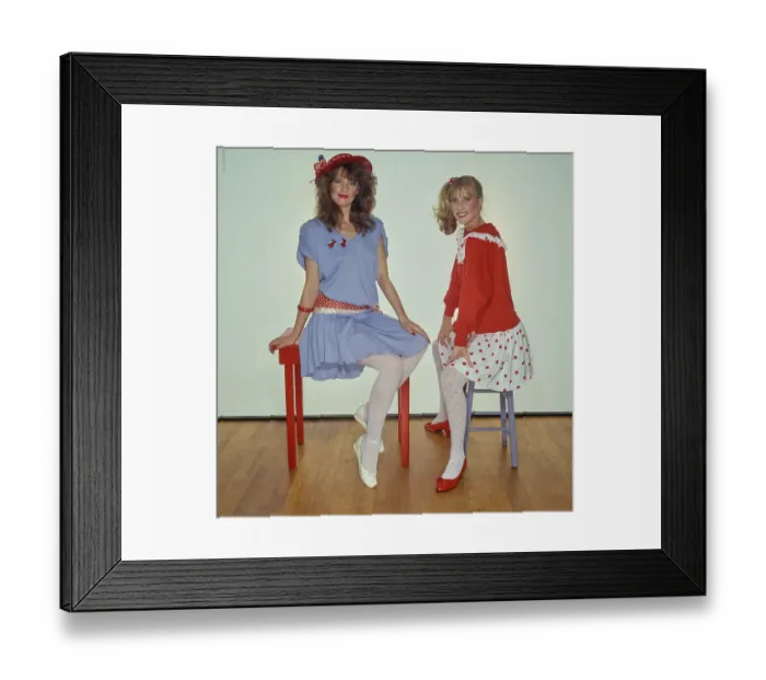 Framed Print : Summer Of 89 Womenswear Fashion Shoot Framed Print : Summer Of 89 Womenswear Fashion Shoot