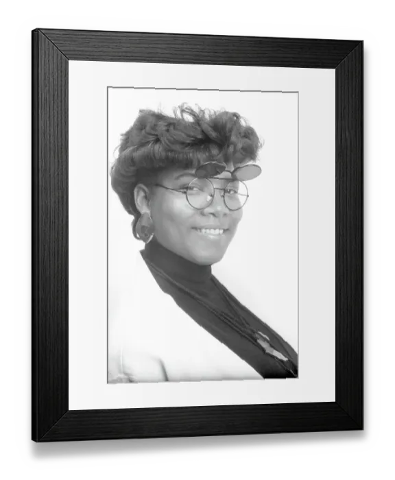 Framed Print : Queen Latifah Portrait Session Framed Print : Queen Latifah Portrait Session