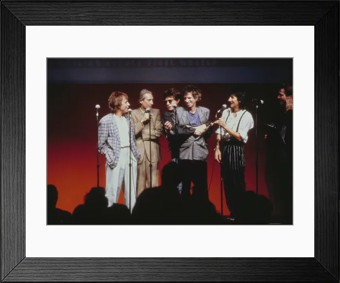 Framed Print : The Rolling Stones Announce Album Release Framed Print : The Rolling Stones Announce Album Release