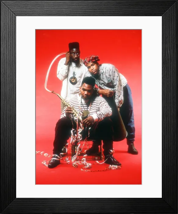 Framed Print : De La Soul Portrait Framed Print : De La Soul Portrait