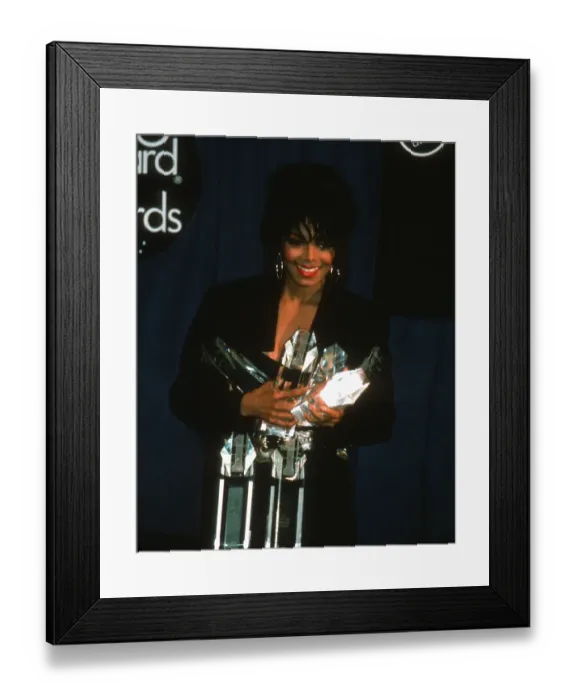 Framed Print : Janet Wins At The American Music Awards Framed Print : Janet Wins At The American Music Awards