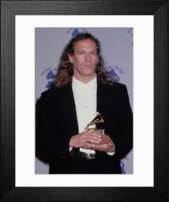 Framed Print : Michael Bolton During The 32nd Annual Grammy Awards Framed Print : Michael Bolton During The 32nd Annual Grammy Awards