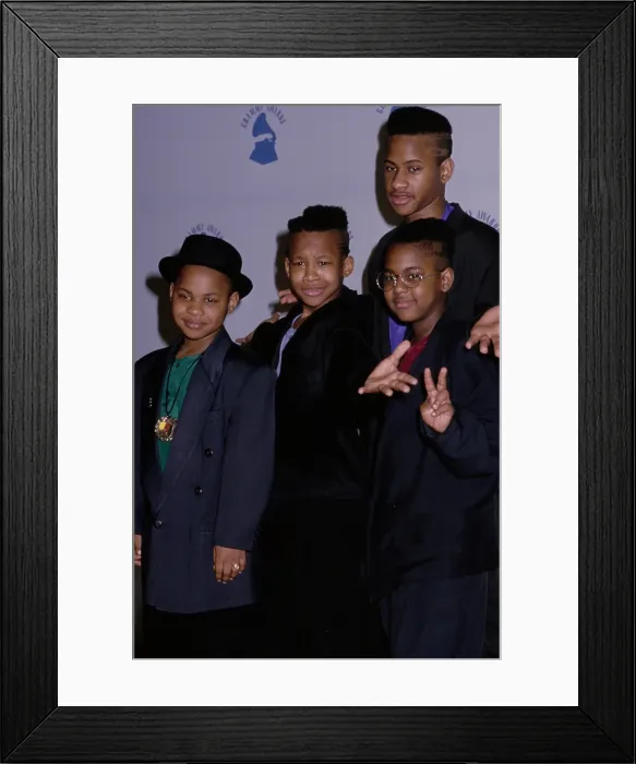 Framed Print : The Boys Attend The 32nd Annual Grammy Awards Framed Print : The Boys Attend The 32nd Annual Grammy Awards