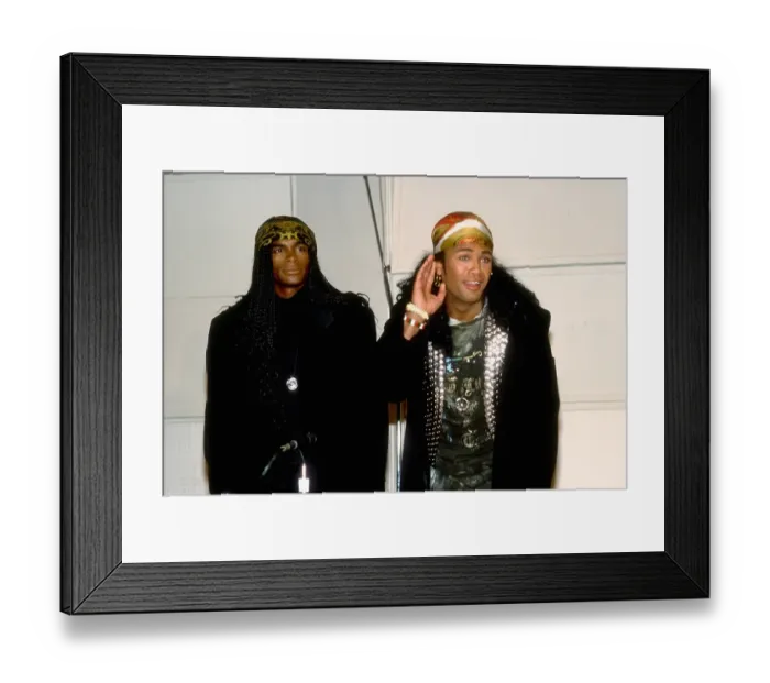 Framed Print : Milli Vanilli Press Conference Framed Print : Milli Vanilli Press Conference