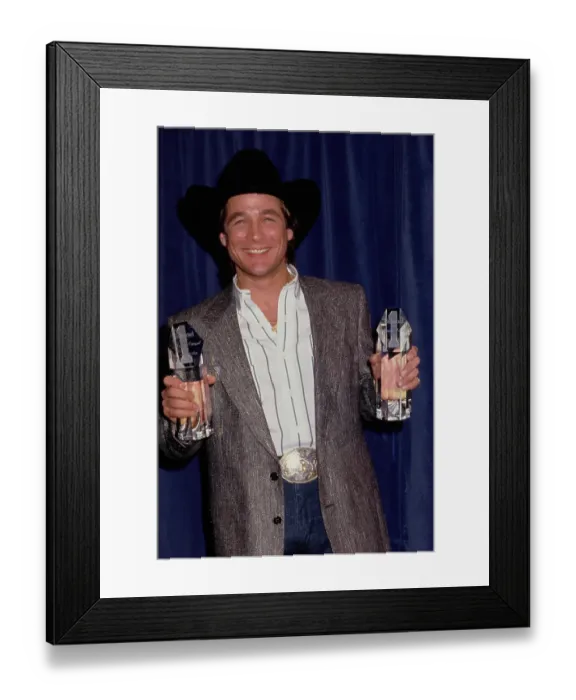 Framed Print : Clint Black during 1990 Billboard Music Awards Framed Print : Clint Black during 1990 Billboard Music Awards