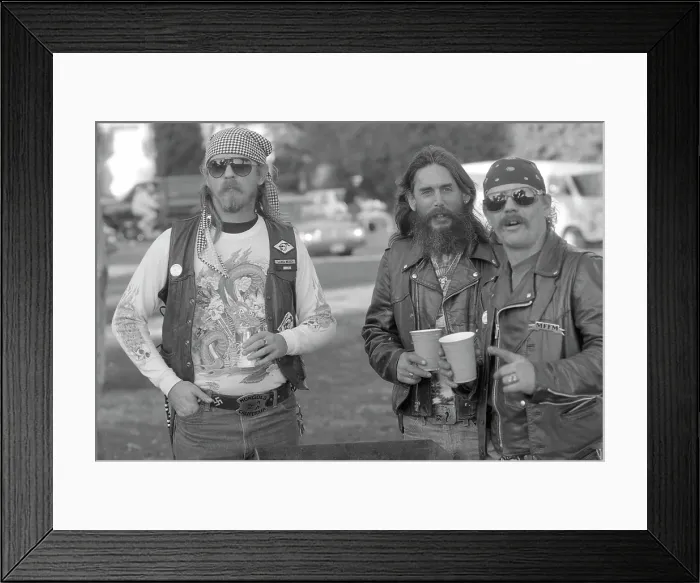 Framed Print : Mongols Motorcycle Club Framed Print : Mongols Motorcycle Club