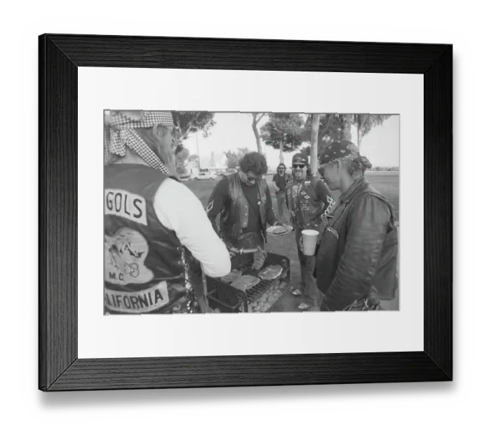 Framed Print : Mongols Motorcycle Club