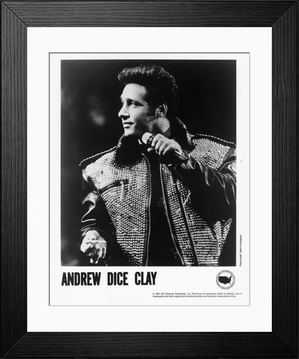 Framed Print : Photo of Andrew Dice Clay Framed Print : Photo of Andrew Dice Clay