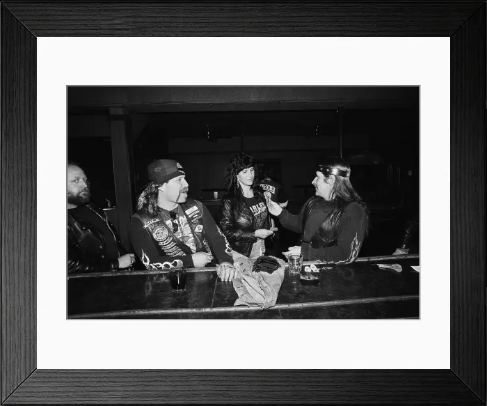 Framed Print : Mongols Motorcycle Club Framed Print : Mongols Motorcycle Club