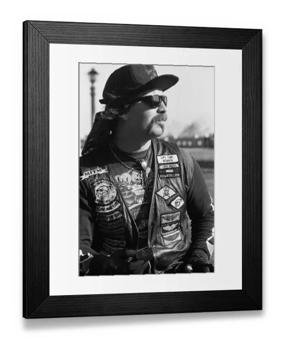 Framed Print : Mongols Motorcycle Club Framed Print : Mongols Motorcycle Club