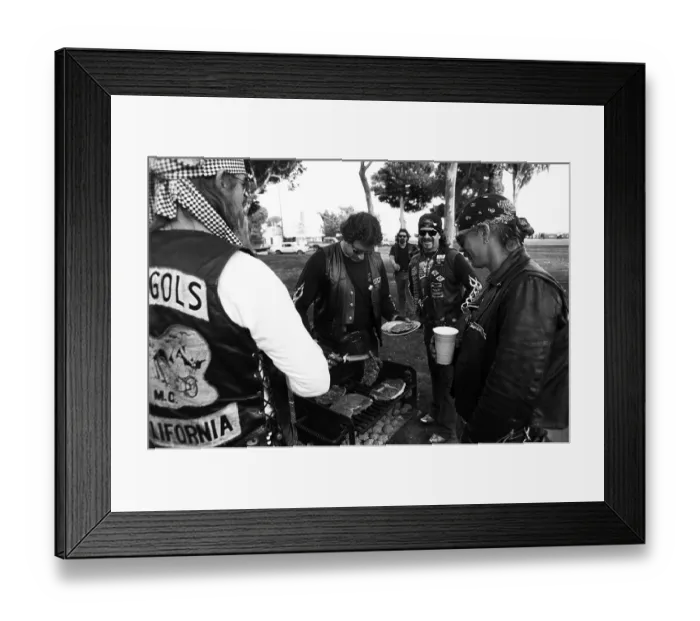 Framed Print : Mongols Motorcycle Club Framed Print : Mongols Motorcycle Club