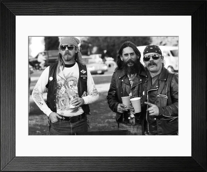 Framed Print : Mongols Motorcycle Club Framed Print : Mongols Motorcycle Club