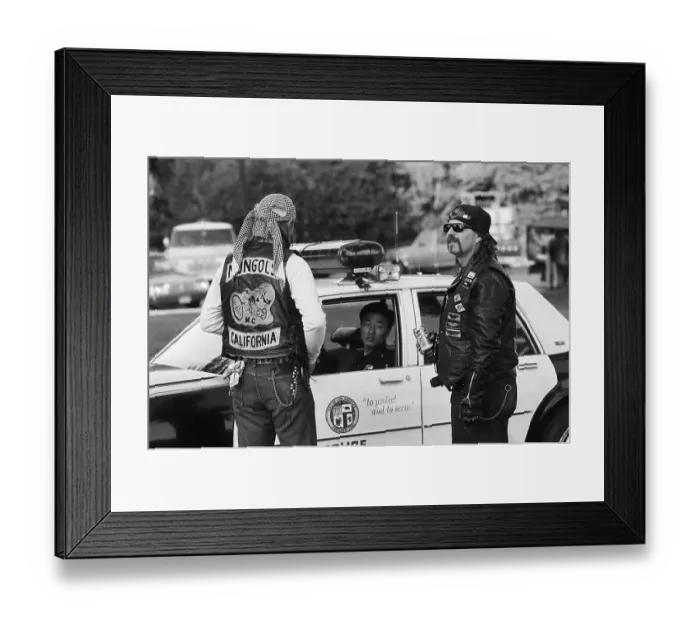 Framed Print : Mongols Motorcycle Club Framed Print : Mongols Motorcycle Club