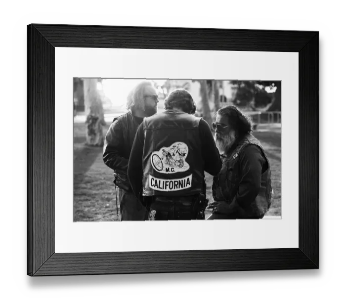 Framed Print : Mongols Motorcycle Club Framed Print : Mongols Motorcycle Club