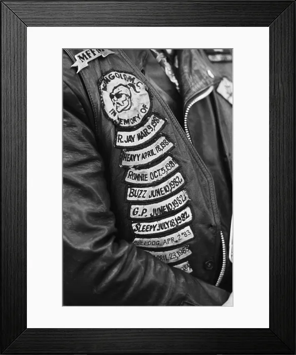 Framed Print : Mongols Motorcycle Club Framed Print : Mongols Motorcycle Club