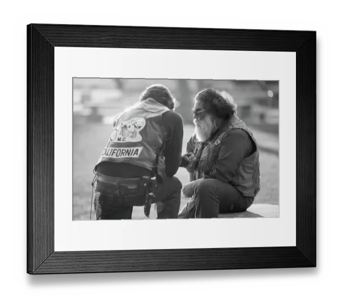 Framed Print : Mongols Motorcycle Club Framed Print : Mongols Motorcycle Club