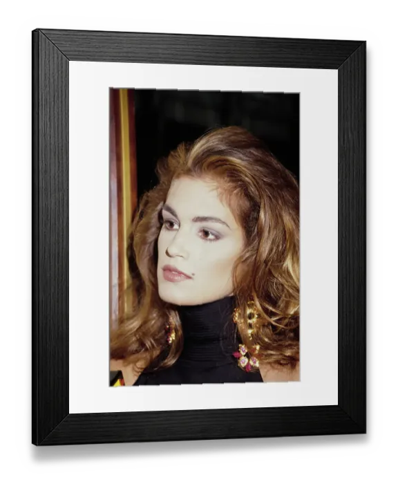 Framed Print : Cindy Crawford During The 5th Annual California Fashion Industry Friends Of Aids Project Framed Print : Cindy Crawford During The 5th Annual California Fashion Industry Friends Of Aids Project