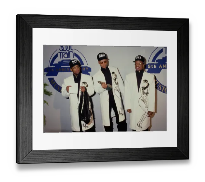 Framed Print : Bell Biv DeVoe Attend The 1991 Soul Train Music Awards Framed Print : Bell Biv DeVoe Attend The 1991 Soul Train Music Awards