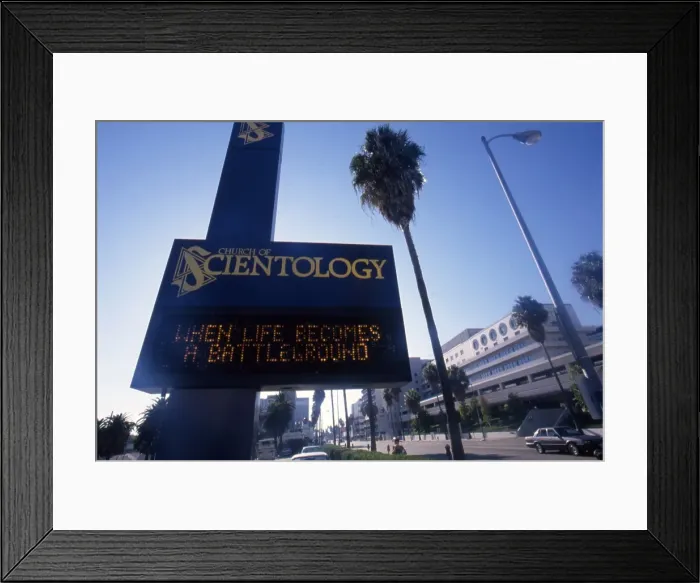 Framed Print : Church Of Scientology Los Angeles On Sunset Blvd Framed Print : Church Of Scientology Los Angeles On Sunset Blvd