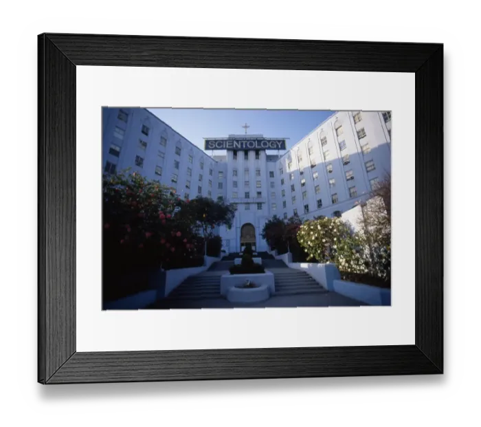 Framed Print : Church Of Scientology Los Angeles On Sunset Blvd Framed Print : Church Of Scientology Los Angeles On Sunset Blvd